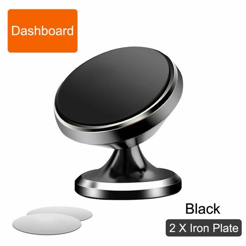 Universal 360° Magnetic Car Holder Mount Stand For Mobile Phone iPhone Samsung - Picture 23 of 30
