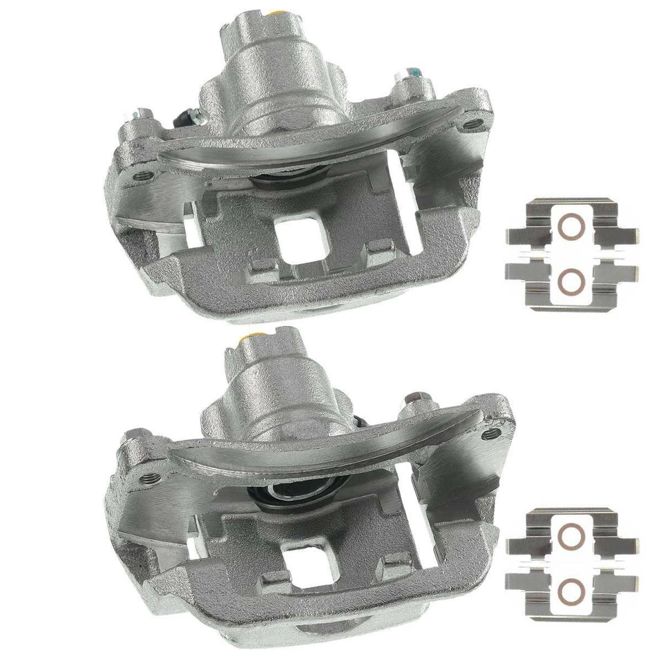 Juego de 2 pinzas de freno traseras izquierda y derecha con soporte para Subaru Legacy 2005-2009 Foto 2 de 4