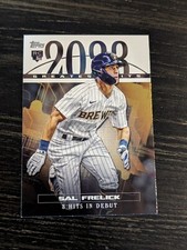 2024 Topps Series 1 SAL FRELICK 2023 Greatest Hits Rookie Card #23GH-29