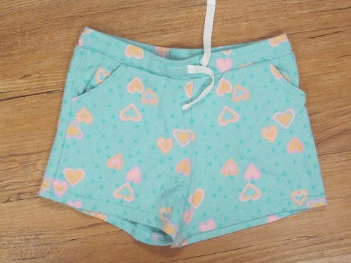 Carter's Summer Outfit Girls Size 6/6x Jersey Tee & Hearts French Terry Shorts - Picture 6 of 8