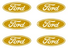 Small Ford Logo 6 Small Vinyl Decals Sticker Decal 2 3 Ford Symbol Stickers