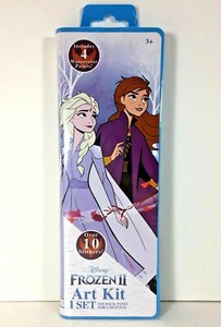 New Disney Frozen 2 Ii On-The-Go Art Kit Carry Along Set Pages Watercolor Paint 639277846440 | Ebay