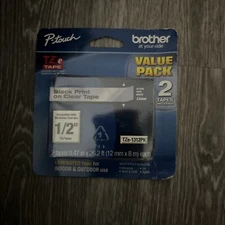 Brother International Tze1312pk Label Tape - 0.50" Width