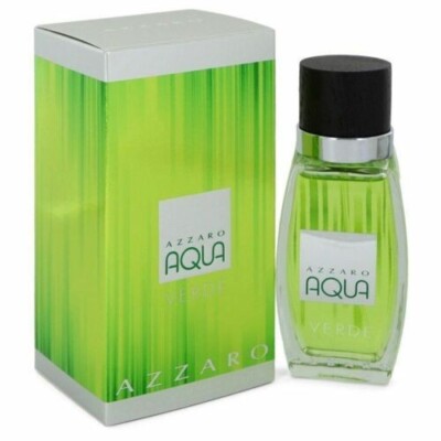 Azzaro Aqua Verde by Azzaro Eau De Toilette Spray 2.6 oz for Men New & Sealed.