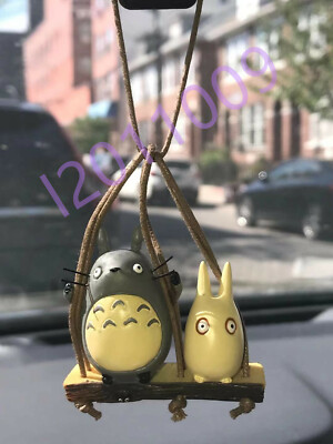Cute Anime Totoro Swing Car Ornament Rearview Mirror Pendant