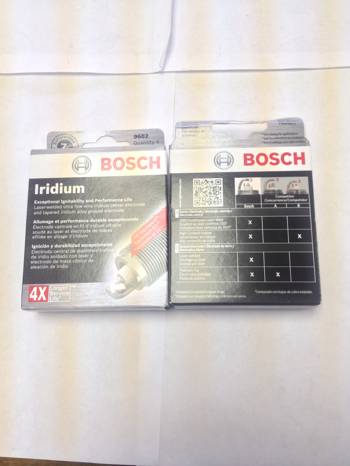 Bosch 9602 HR8LII33U set of 8 Iridium Spark Plug fits CTS Corvette Silverado H2