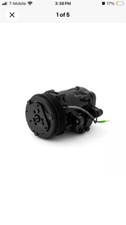 Sanden Style 7176 Black AC Compressor