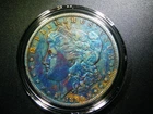 AU KEY DATE 1896-O MORGAN SILVER DOLLAR SCARCE KEY DATE NICELY TONED M-1275