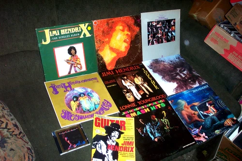 JIMI HENDRIX 8 LP LOT w ARE YOU EXPERIENCED, ELECTRIC LADYLAND, CRY OF LOVE (SS)