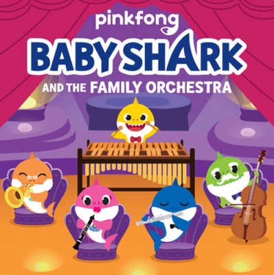 Baby Shark: Baby Shark and the Family Orchestra - Board book - VERY GOOD