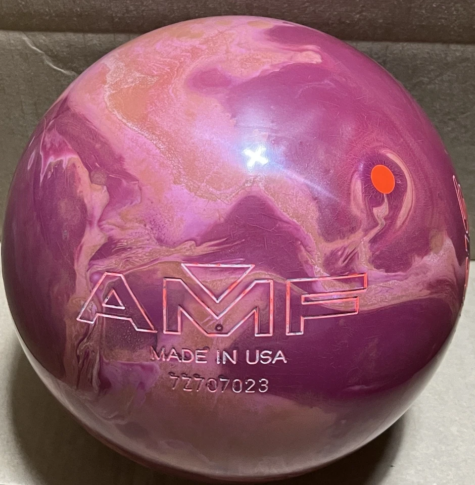 Bola de boliche AMF Power Up Slam 15 lb nueva sin caja original Foto 2 de 4