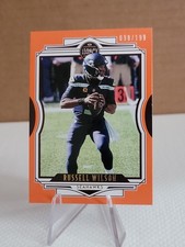 2021 Panini Legacy - Russell Wilson #100 Orange /199 Seattle Seahawks