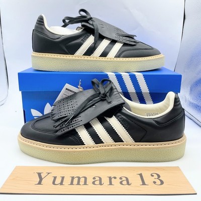 adidas Originals Samba Lux Tassels & Crepe Core Black JR0904 Men's