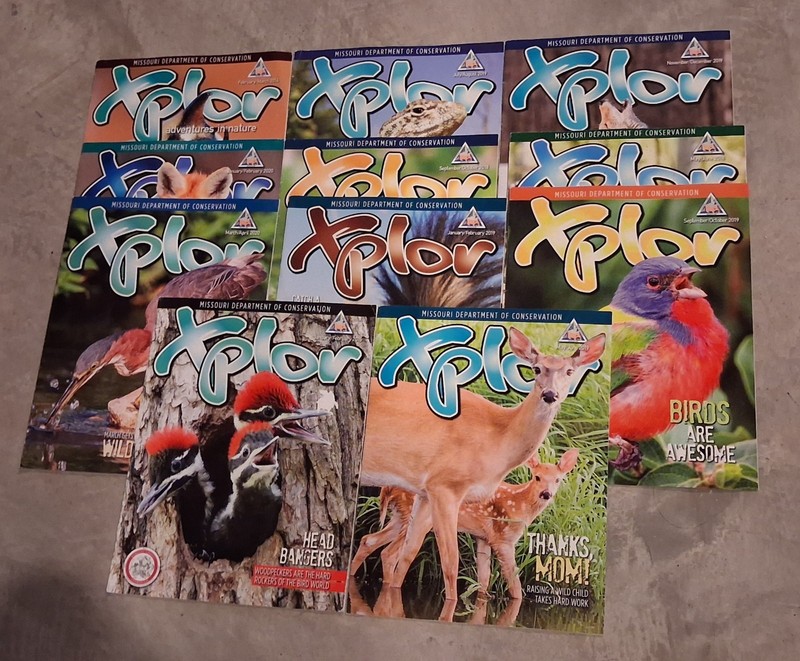 Missouri Department Of Conservation- Xplore Magazine Lot Of 11