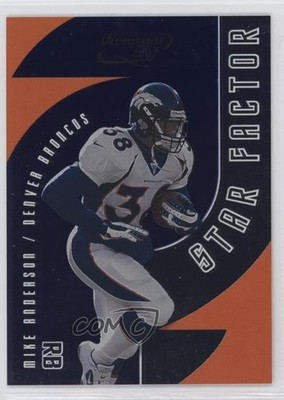 2001 Quantum Leaf Star Factor 759/2000 Mike Anderson #SF-20 15xf
