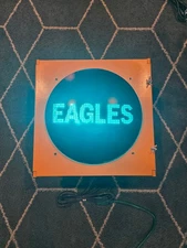 Traffic Signal Light 12" Eagles Philly Green Econolite Very Clean LED