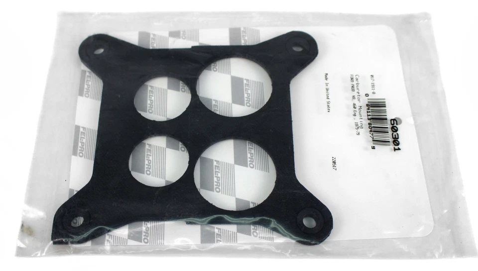 Junta de montaje de carburador Fel-Pro apta para Ford Serie E 1975-78 serie F pieza 60301 Foto 3 de 4