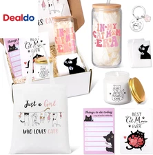 Cat Lover Gifts for Women, Cat Mom Gifts, Cat‘S Themed Gift for Christmas Mother