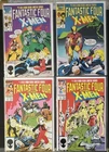 Marvel Comics Comic Lot Fantastic Four X-Men Doom Wolverine Vintage #1-4