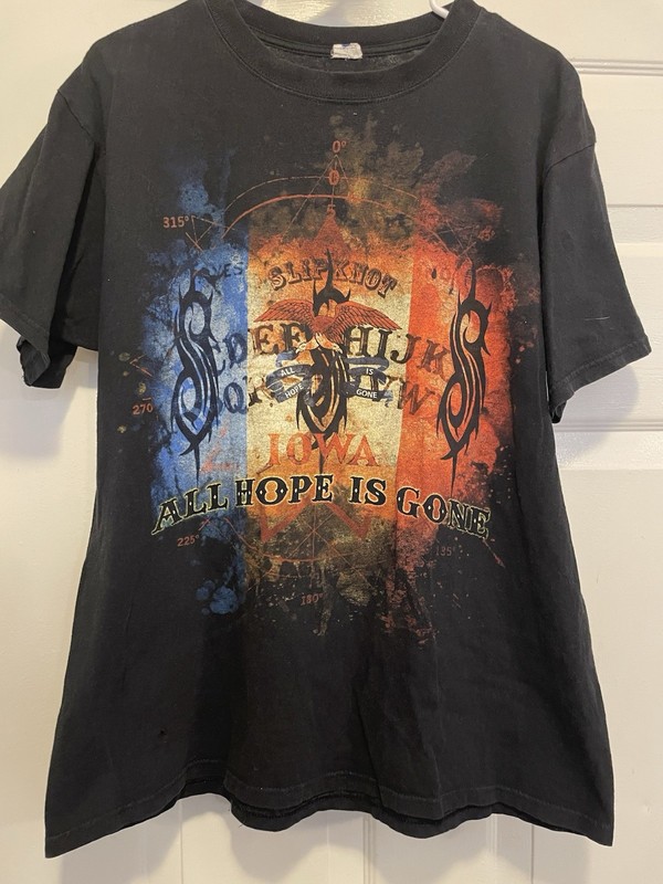 Slipknot “AHIG World Tour 2009” Large? RARE OoP Vintage