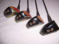 Vintage Ping Karsten-1 Heel-Toe Balance Wood Drivers 1-3-4-5 Laminated USA