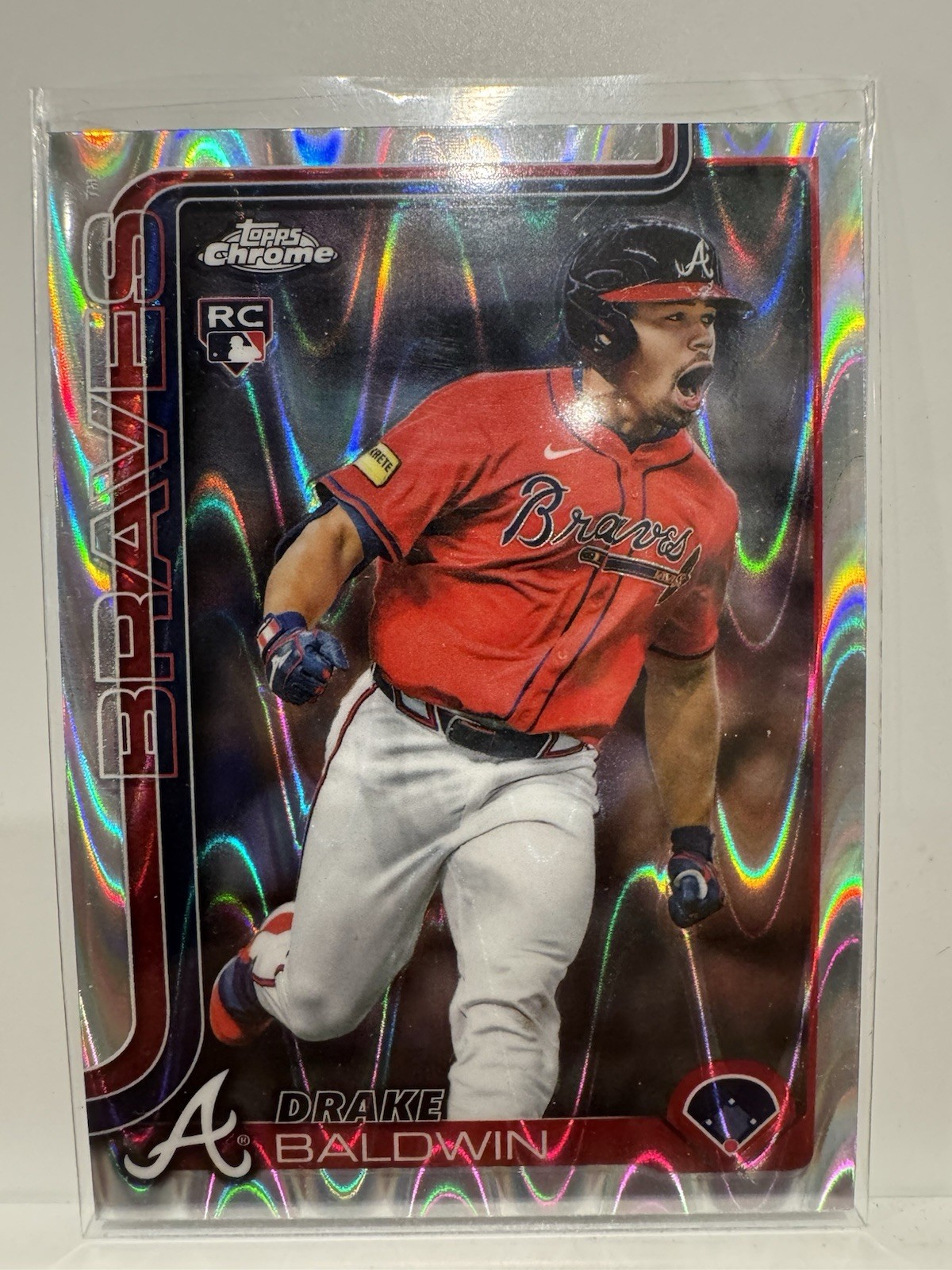 2025 Topps Chrome Update Series - Drake Baldwin #USC96 RayWave Refractor (RC)