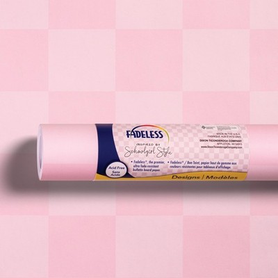 Fadeless Schoolgirl Style Bulletin Board Paper Cake Pop 47.25 X 50 1 Roll