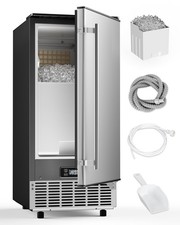 Commercial Ice Maker Machine Built in Undercounter for Home Office Restaurant Ba