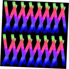  Glow Stick Bulk 108PCS Led Foam Glow Sticks,Glow in The Dark 108 Glow Sticks