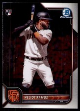 2022 Bowman Chrome #96 Heliot Ramos RC