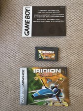 Nintendo 2001 Gameboy Advance Game Iridion 3D Cartridge & Instruction Booklet