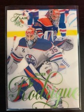Olivier Rodrigue 2025-26 Upper Deck Flair Forecheck Parallel RC #220/349