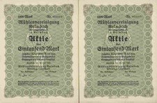 5 x Mühlenvereinigung Kulmbach 1923 Oberfranken C. Neumeister Bayreuth F. Limmer