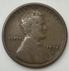 1914-S Lincoln Wheat Cent VF X-533
