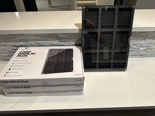 Vaulted Card Display Plus (Mag) Four Frames. Retail $360