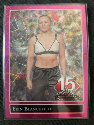 Erin Blanchfield 2025 Leaf National 15th Anniversary Pink Lazer #4/8