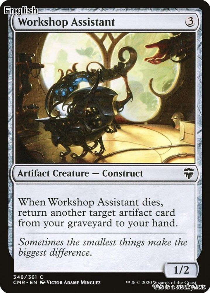 Workshop Assistant Commander Legends 348