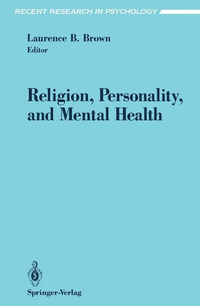 Laurence B. Brown | Religion, Personality, And Mental Health | Taschenbuch | X-image