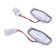 2x Led License Plate Light White For 2003-2017 Honda Accord Sedan 4-door 6000k