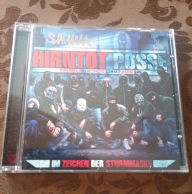 Hirntot Posse - Im Zeichen der Sturmmaske CD RAR Signiert Deutschrap Blokkmonsta