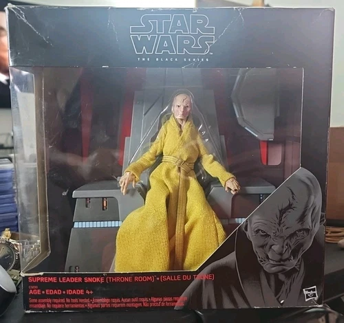 Supreme Leader Snoke (Throne Room) Star Wars: The Last Jedi Black Series Figure
