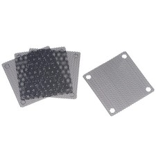 4Stk. PC L&uuml;fter Screen mit Schrauben f&uuml;r K&uuml;hlung staubdicht Abdeckung PVC 50mm