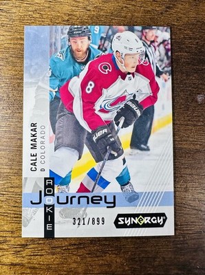 2019 Cale Makar Rookie RC Serial # Colorado Avalanche NHL Upper Deck RARE
