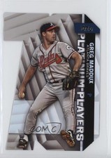 2021 Topps Topps Platinum Players Die-Cuts Greg Maddux #PDC-48 HOF 0y9e