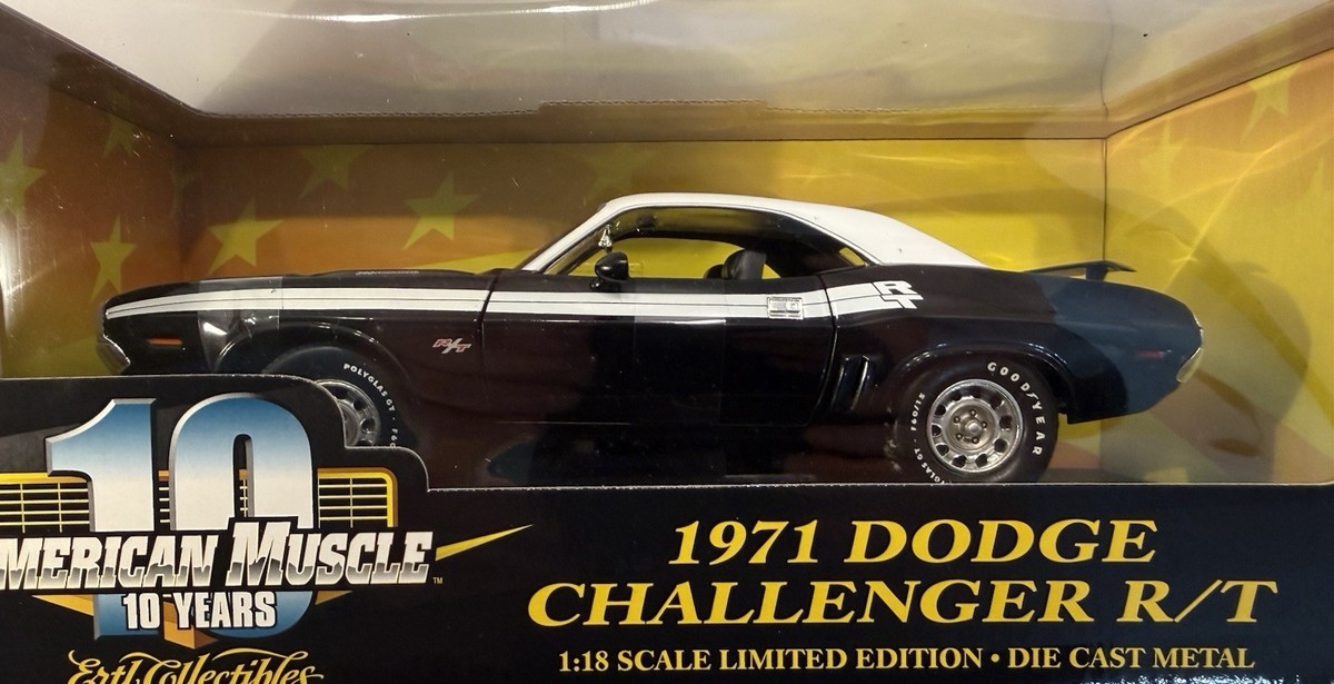 ミニカー american muscle 1971 dodge challenger rt Ertl American Muscle '71 Dodge Challenger R/T Diecast Model Car 1
