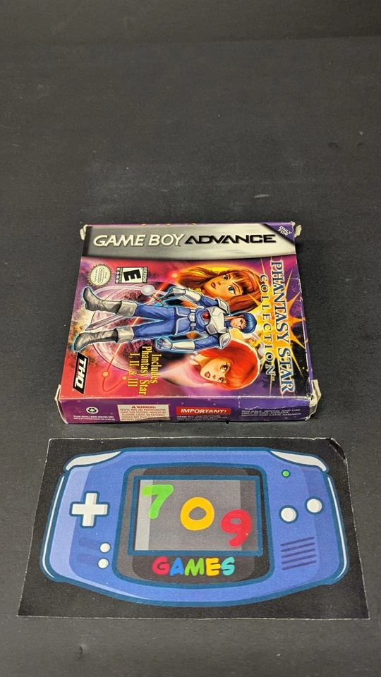 Phantasy Star Collection (Nintendo Game Boy Advance) GBA CIB COMPLETE - Image 4 of 4