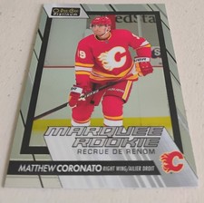 23 24 O PEE CHEE PLATINUM MARQUEE ROOKIE MATTHEW CORONATO #280