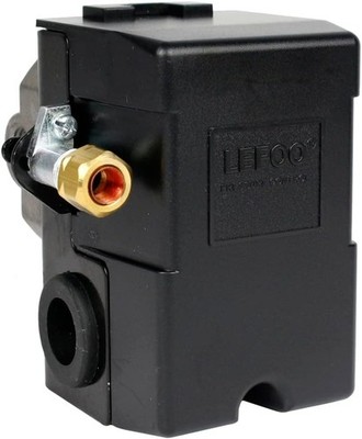 Lefoo Air Compressor Switch Pressure Control Valve for Black 
