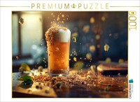 Calvendo Puzzle Weizens Smoothie | 1000 Pieces, Finished Size 25.2 × 18.9 In (64