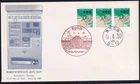 Japan FDC 1997 definitives ATM 50y 80y 90y (jfdc1069)